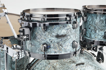 TAMA Starclassic Maple Duracover Wrap Shell Kit 3 pcs - Sky Blue Swirl/Black Nickel HW