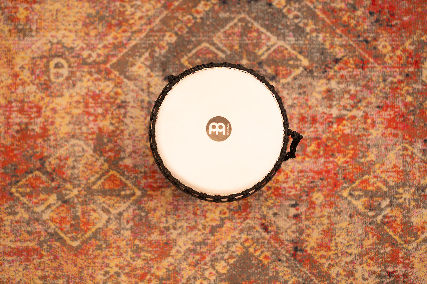 MEINL Percussion Headliner Rope Tuned Black River Series Djembe - 12"