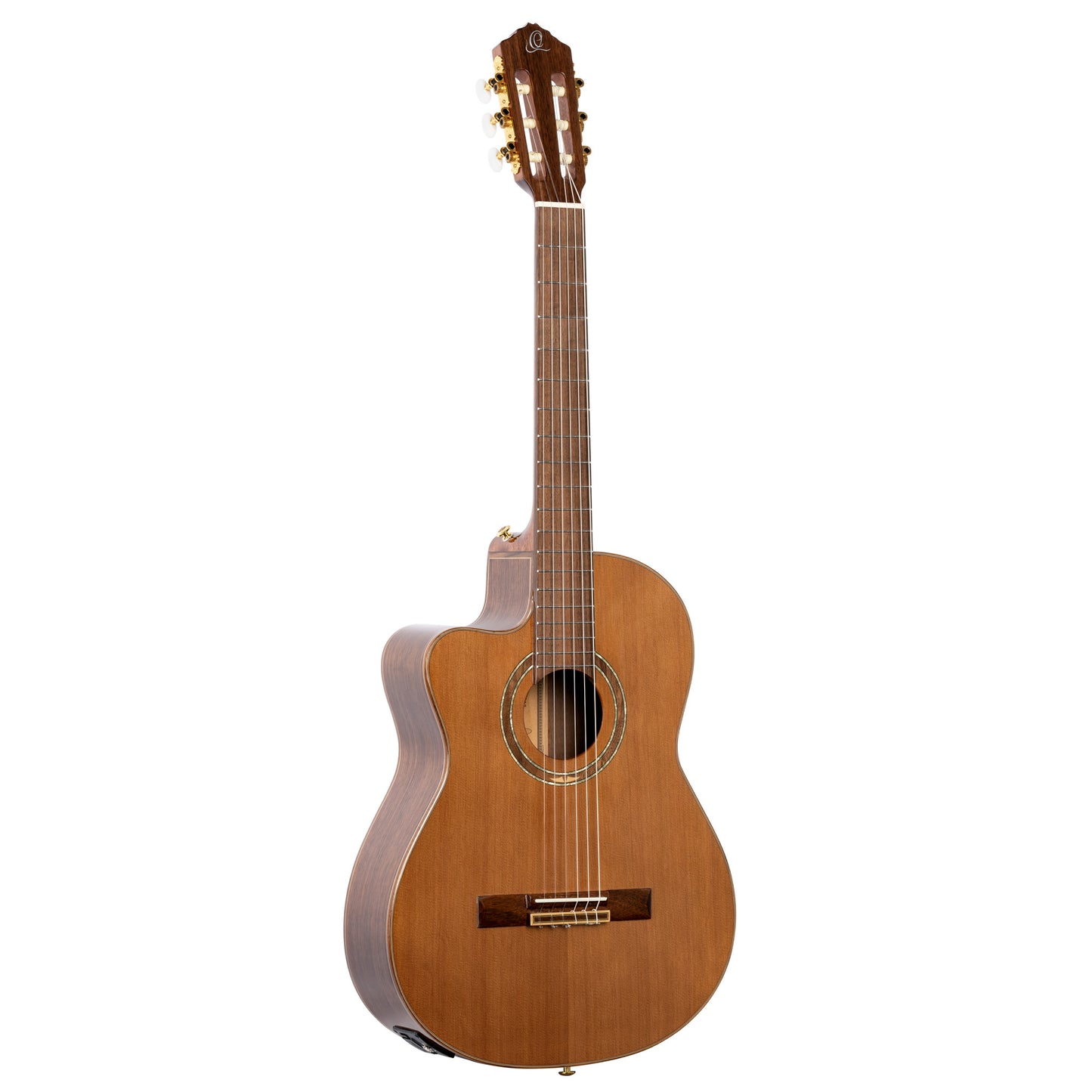 ORTEGA Performer Series 4/4 Classical Medium Neck Guitar 6 String Lefty - Solid Cedar / Walnut Natural + Gig Bag