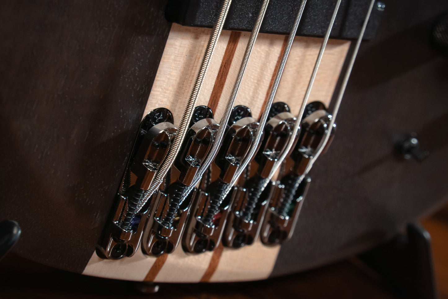 IBANEZ BTB Electric Bass 5-String - Transparent Gray Flat