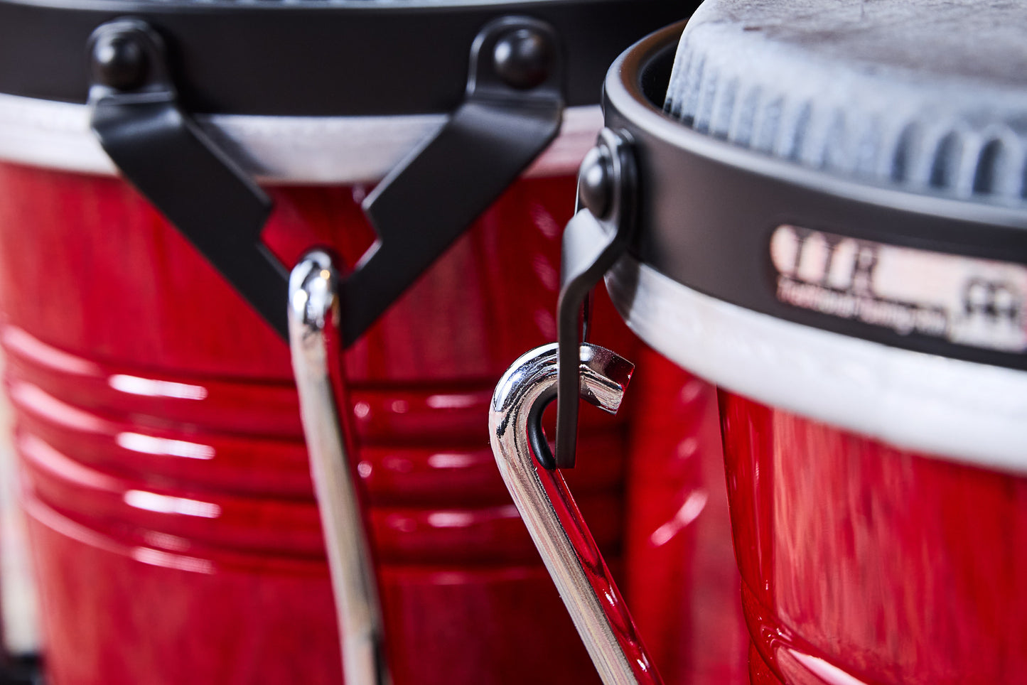 MEINL Percussion Marathon Traditional Bongo 6 3/4" Macho & 8" Hembra - Wine Red