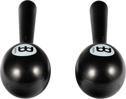 MEINL Percussion Plastic Egg Maracas - black