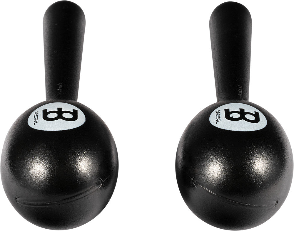 MEINL Percussion Plastic Egg Maracas - black