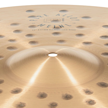 MEINL Cymbals Pure Alloy Extra Hammered Ride - 22"