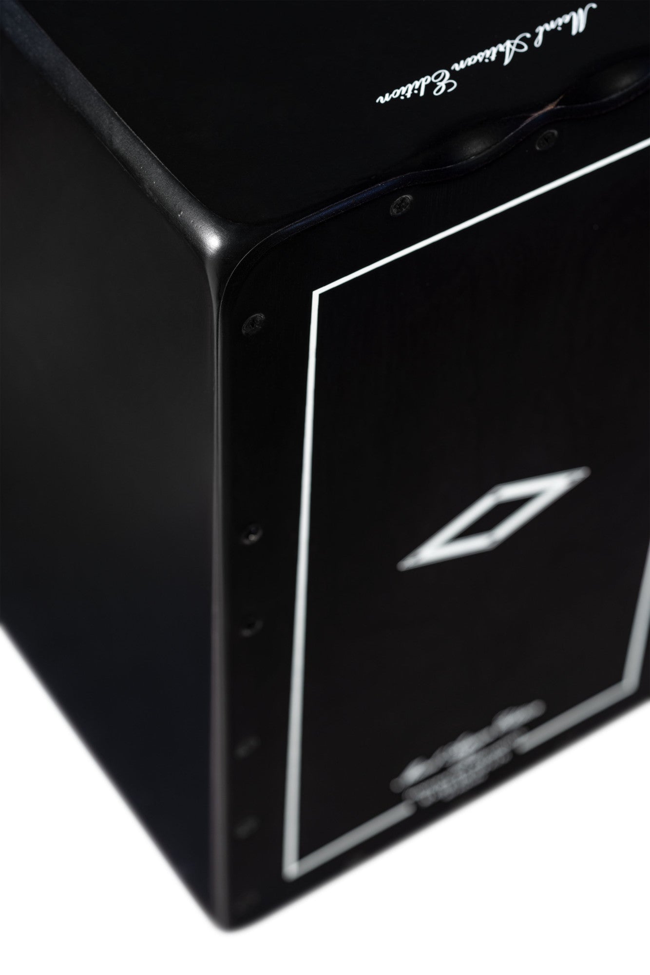 MEINL Percussion Artisan Edition Series String Cajon Tango Line - Satin Black