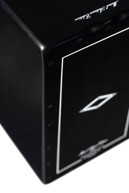 MEINL Percussion Artisan Edition Series String Cajon Tango Line - Satin Black