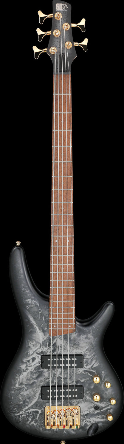 IBANEZ SR E-Bass 5-String - Black Ice Frozen Matte
