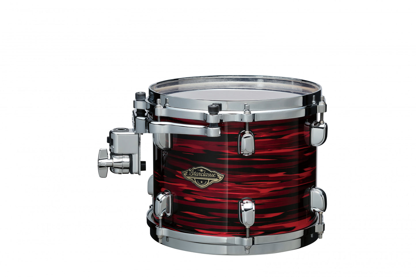 TAMA Starclassic Walnut/Birch Duracover Wrap Rack Tom 8" x 6" - Red Oyster/Chrom HW