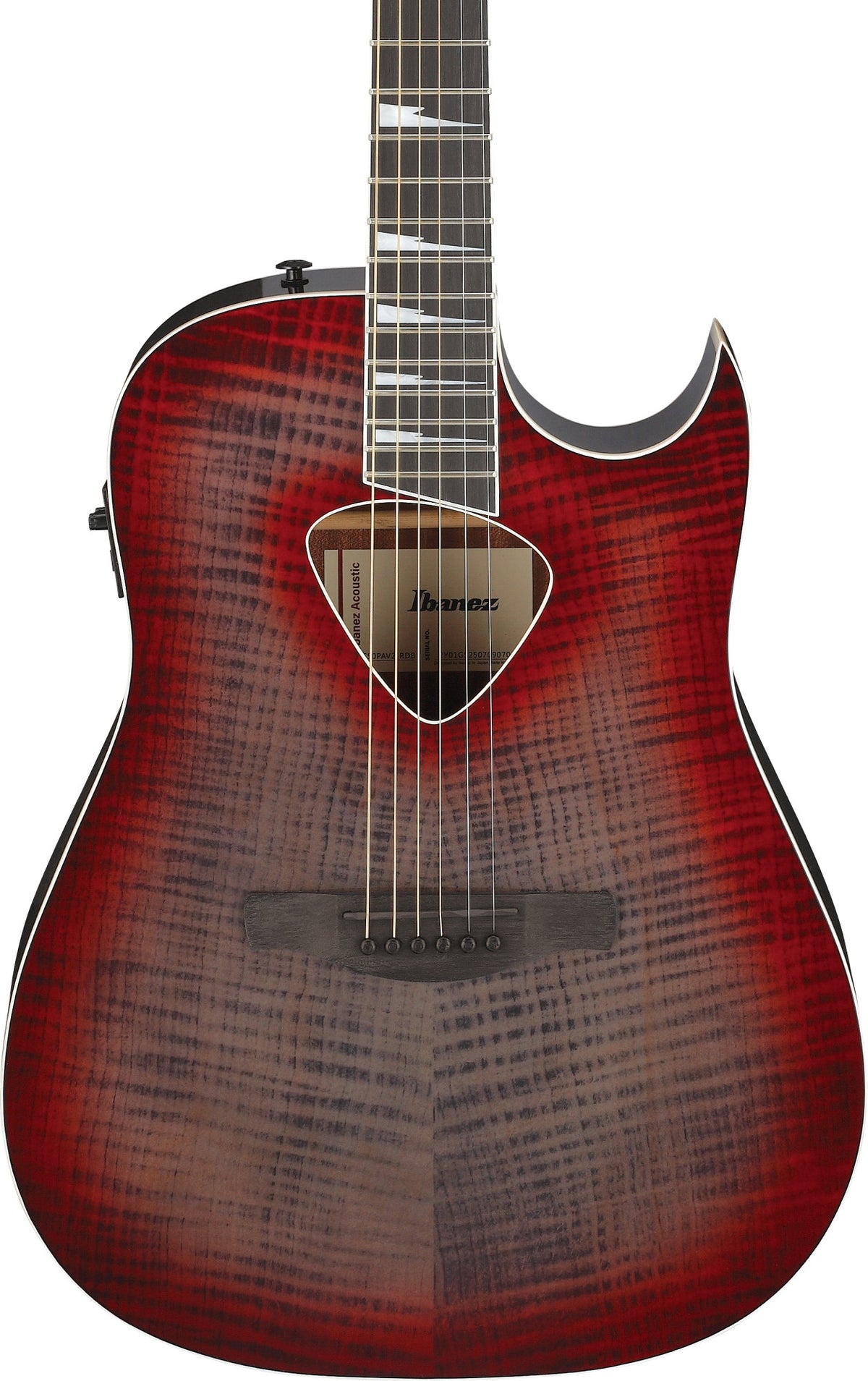 IBANEZ ALT Akustikgitarre 6-String - Red Doom Burst High Gloss