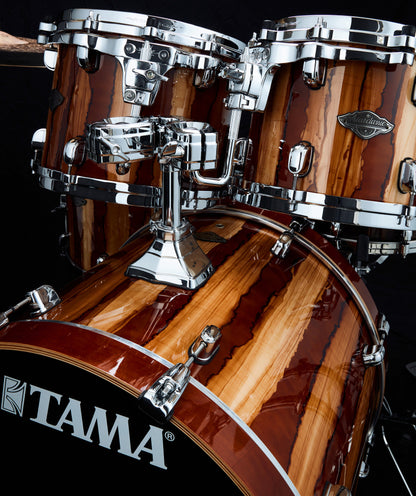 TAMA Starclassic Performer Shell Kit 4 teilig - Caramel Aurora/Chrom HW