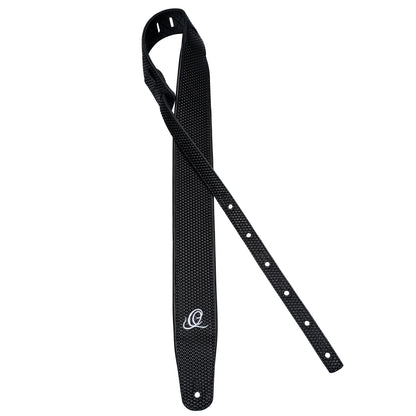 ORTEGA Echtledergitarrengurt - Black Braid