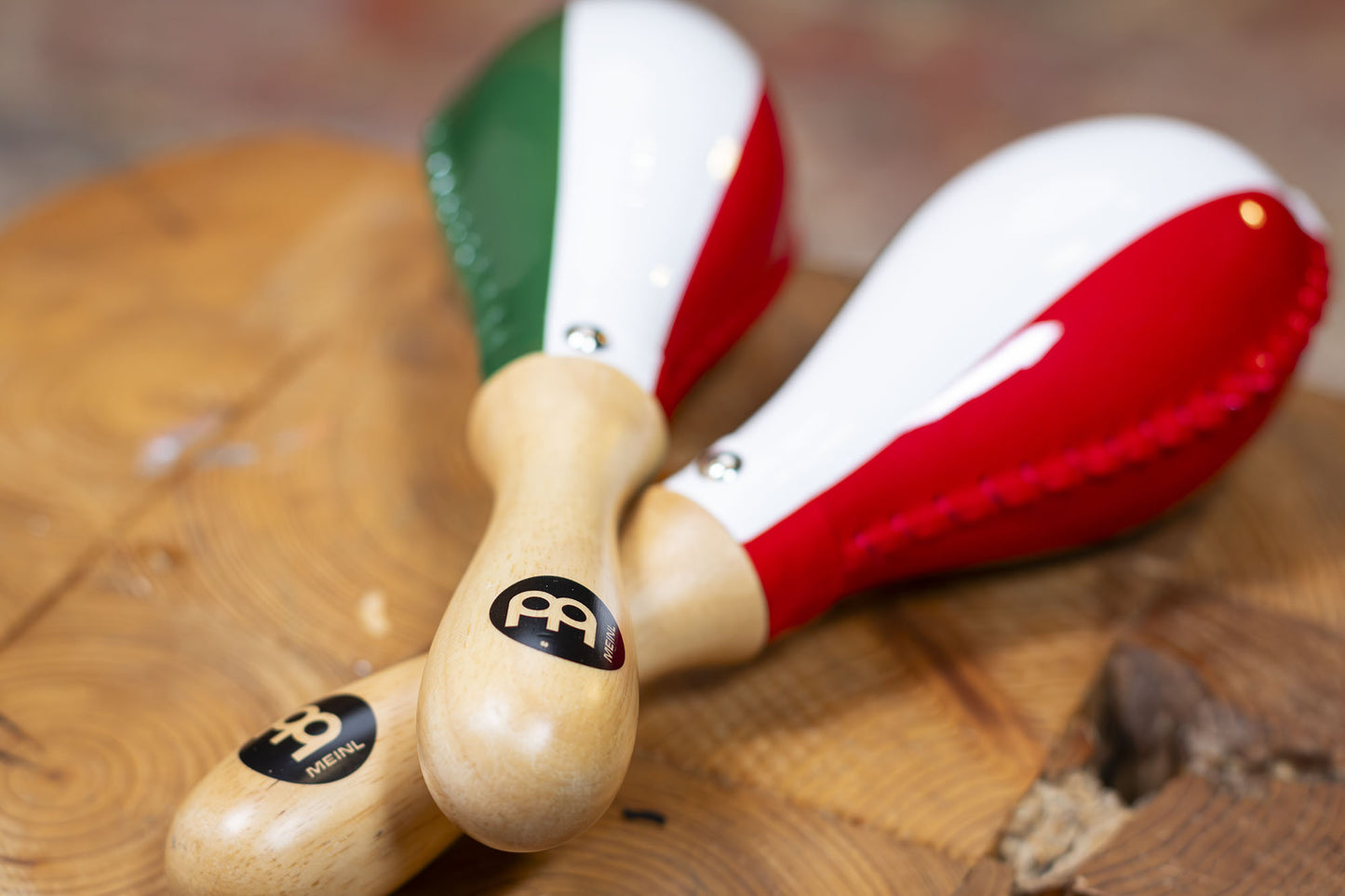 MEINL Percussion Rawhide Maracas - Traditional/Mexico