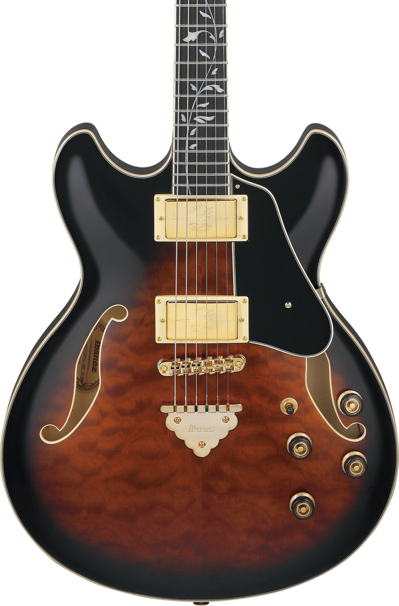 IBANEZ Artcore Expressionist AS Hollowbody Gitarre 6-String - Dark Brown Sunburst