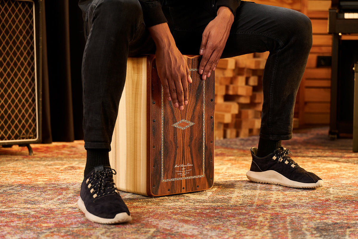 MEINL Percussion Artisan Edition Series String Cajon Martinete Line - Brazilian Ironwood