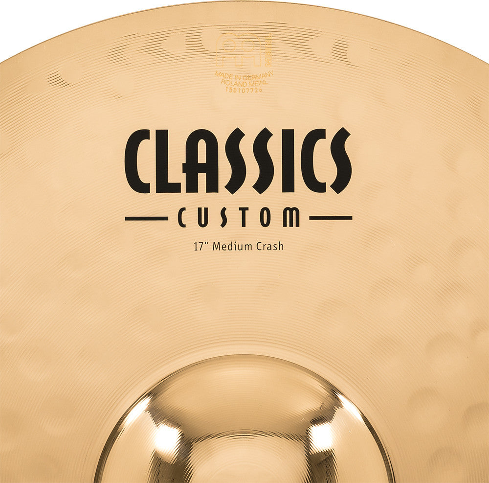 MEINL Cymbals Classics Custom Brilliant Medium Crash - 17"