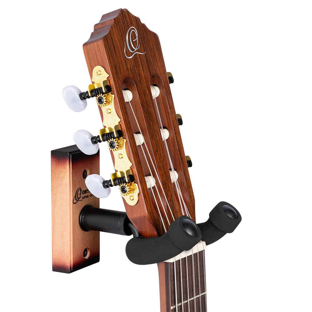 ORTEGA Guitar Wall Hanger - Tobacco Sunburst