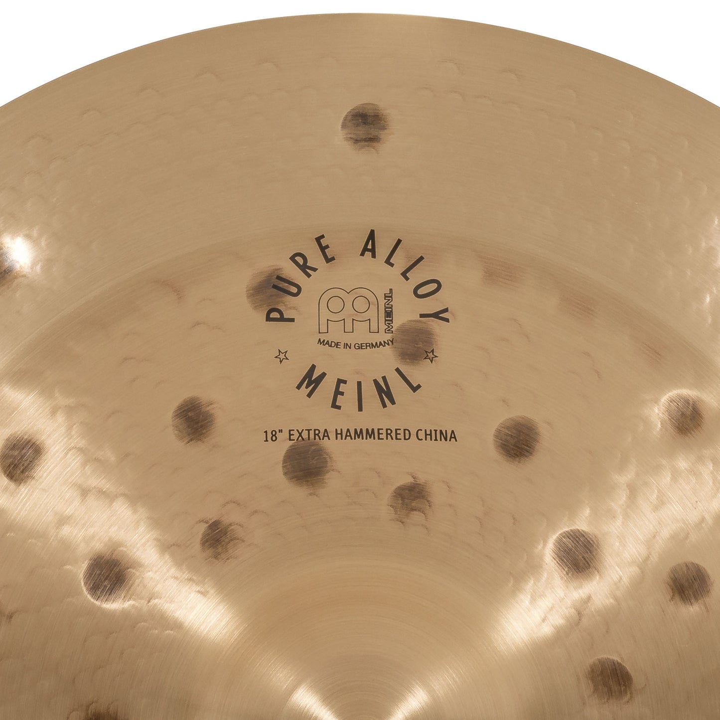 MEINL Cymbals Pure Alloy Extra Hammered China - 18"