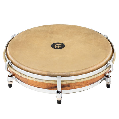 MEINL Percussion Pandero de Plena 12" Punteador, Chrome Hardware