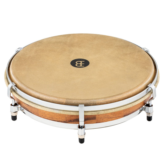 MEINL Percussion Pandero de Plena 12" Punteador, Chrome Hardware