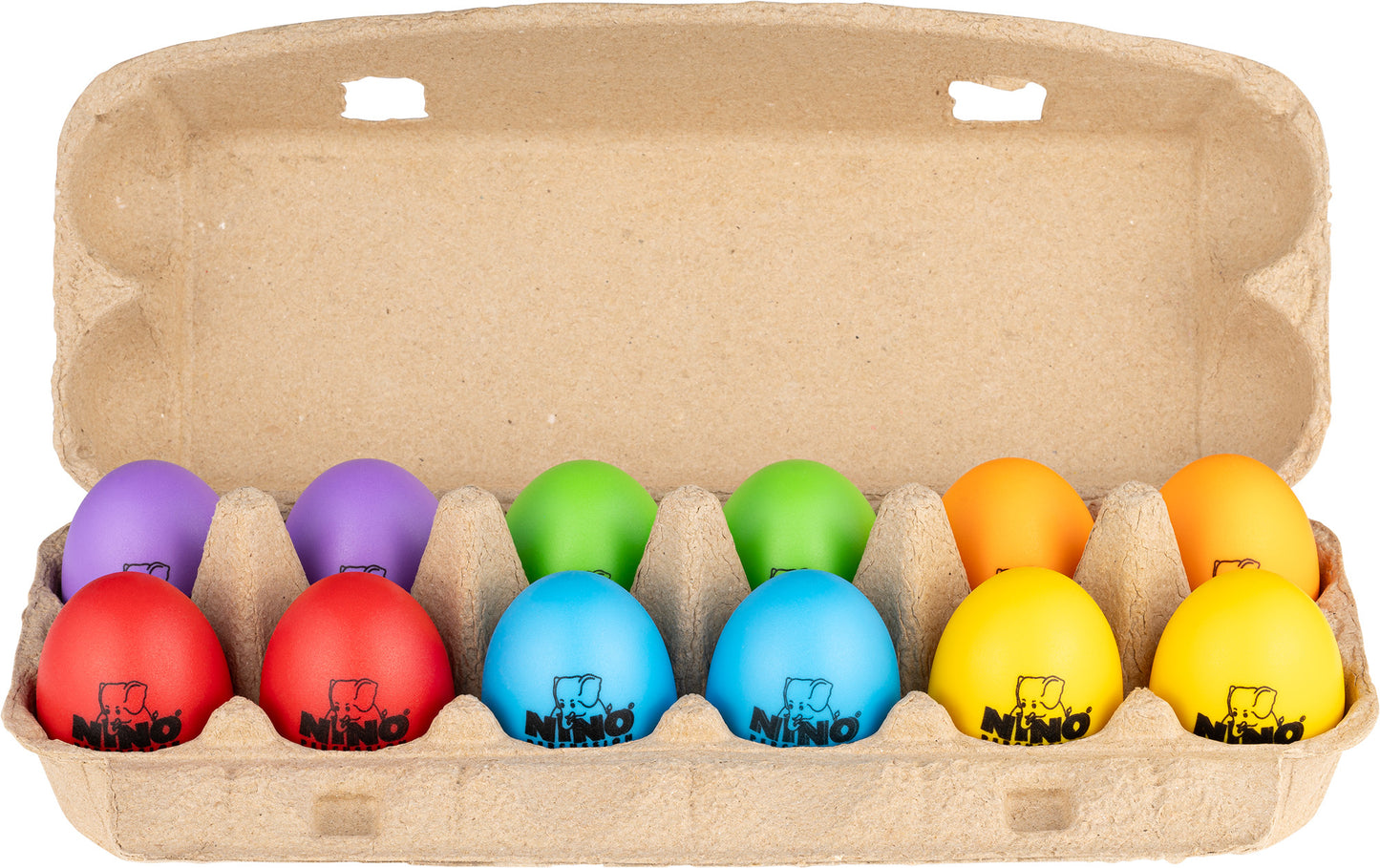 NINO Percussion Egg Shaker Set - Soft Sound