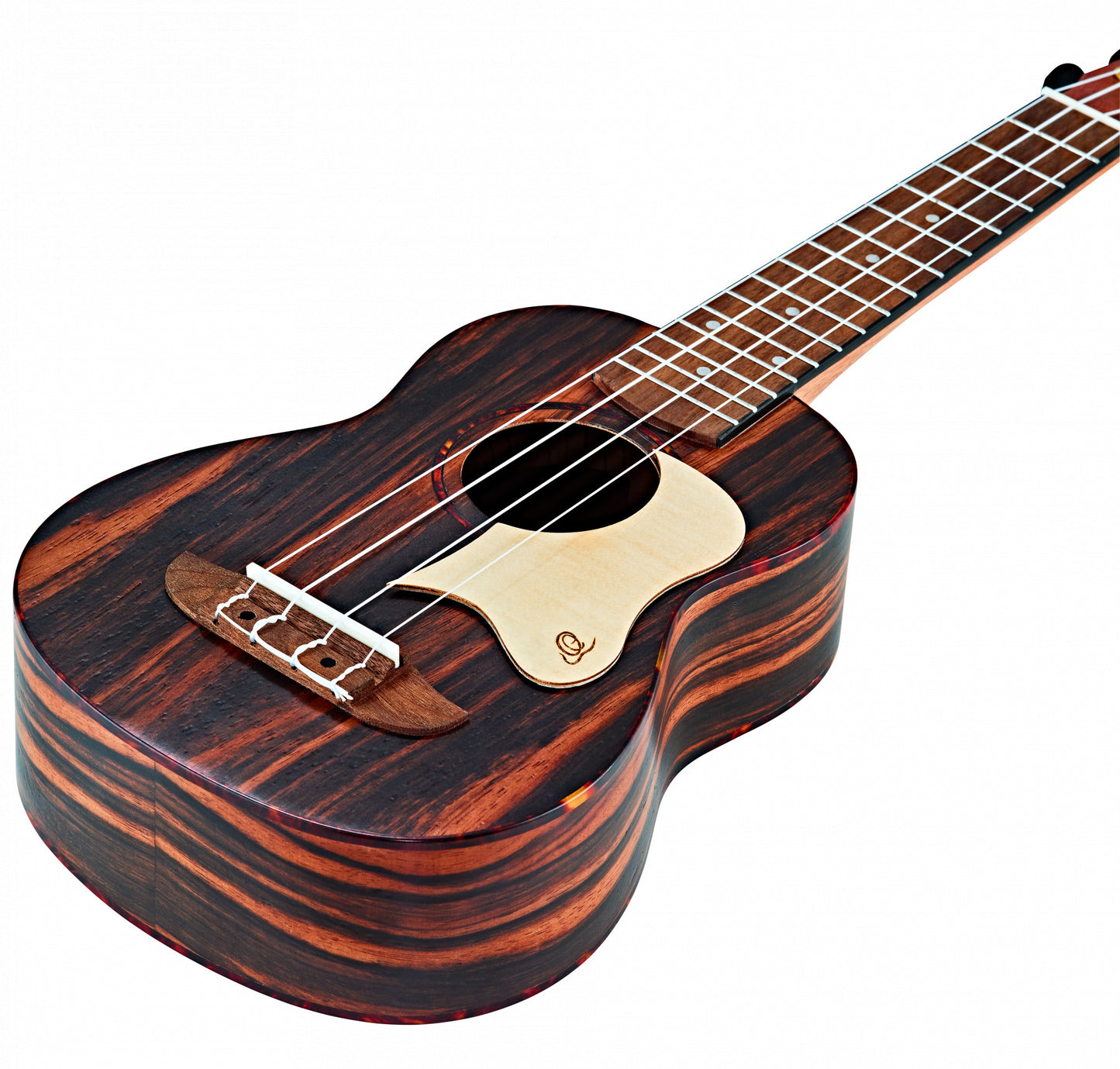 ORTEGA Soprano/Concert-Ukulele-Pickguard - Flamed Maple