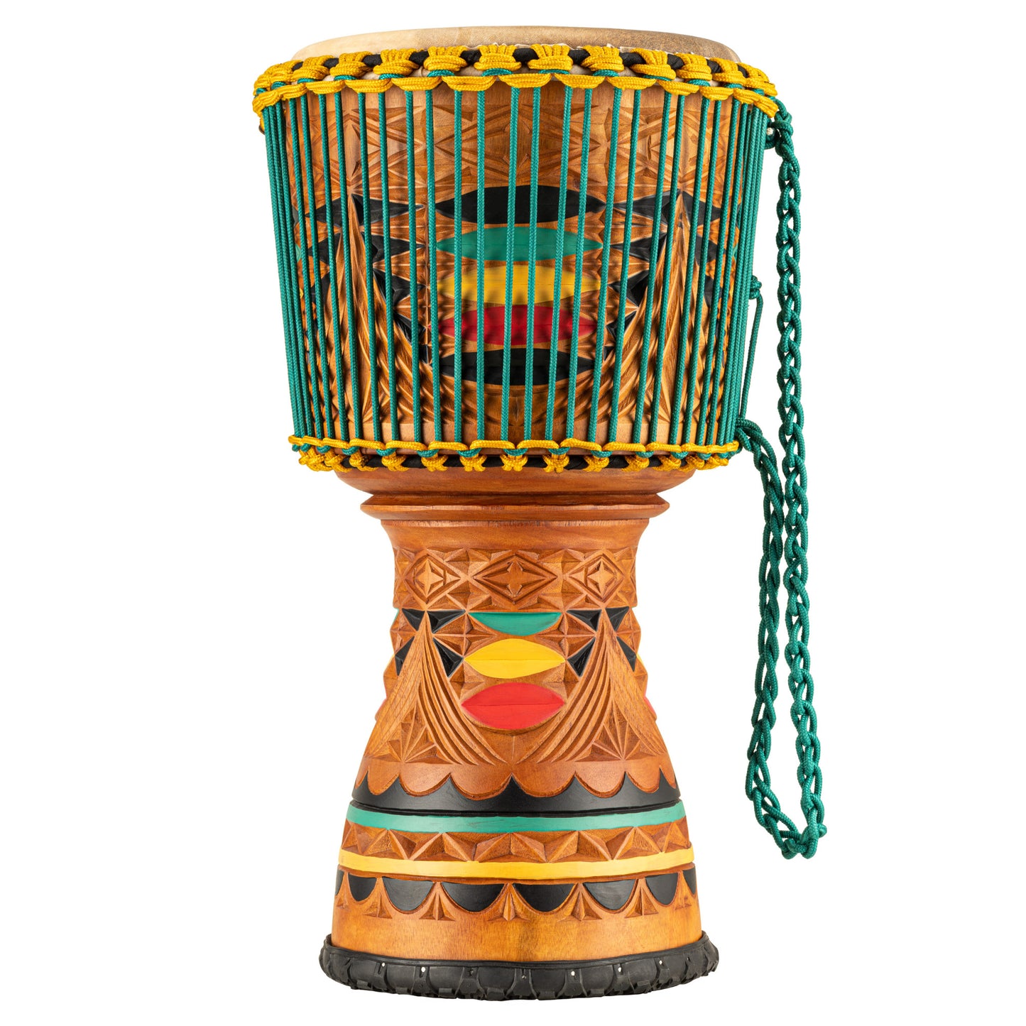 MEINL Percussion Artisan Edition Tongo Carved Djembe - 12”