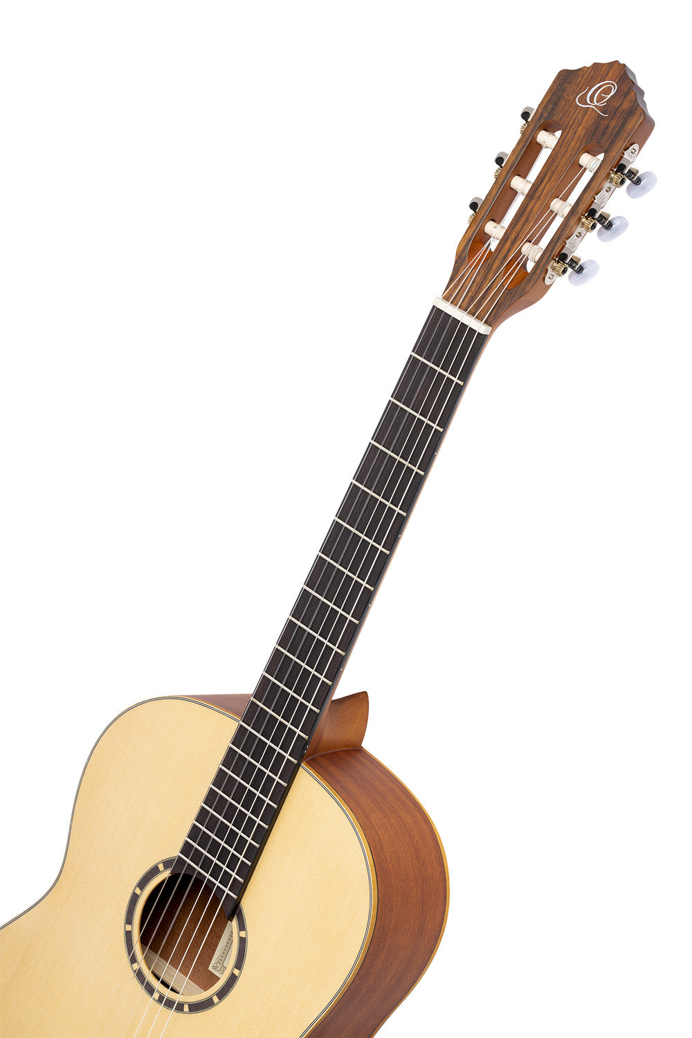 ORTEGA Family Series 4/4 Slim Neck Konzertgitarre 6 String Lefty - Mahagoni Natur + Bag