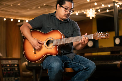 ORTEGA Performer Series 4/4 Konzertgitarre 6-String - Sunburst + Gigbag