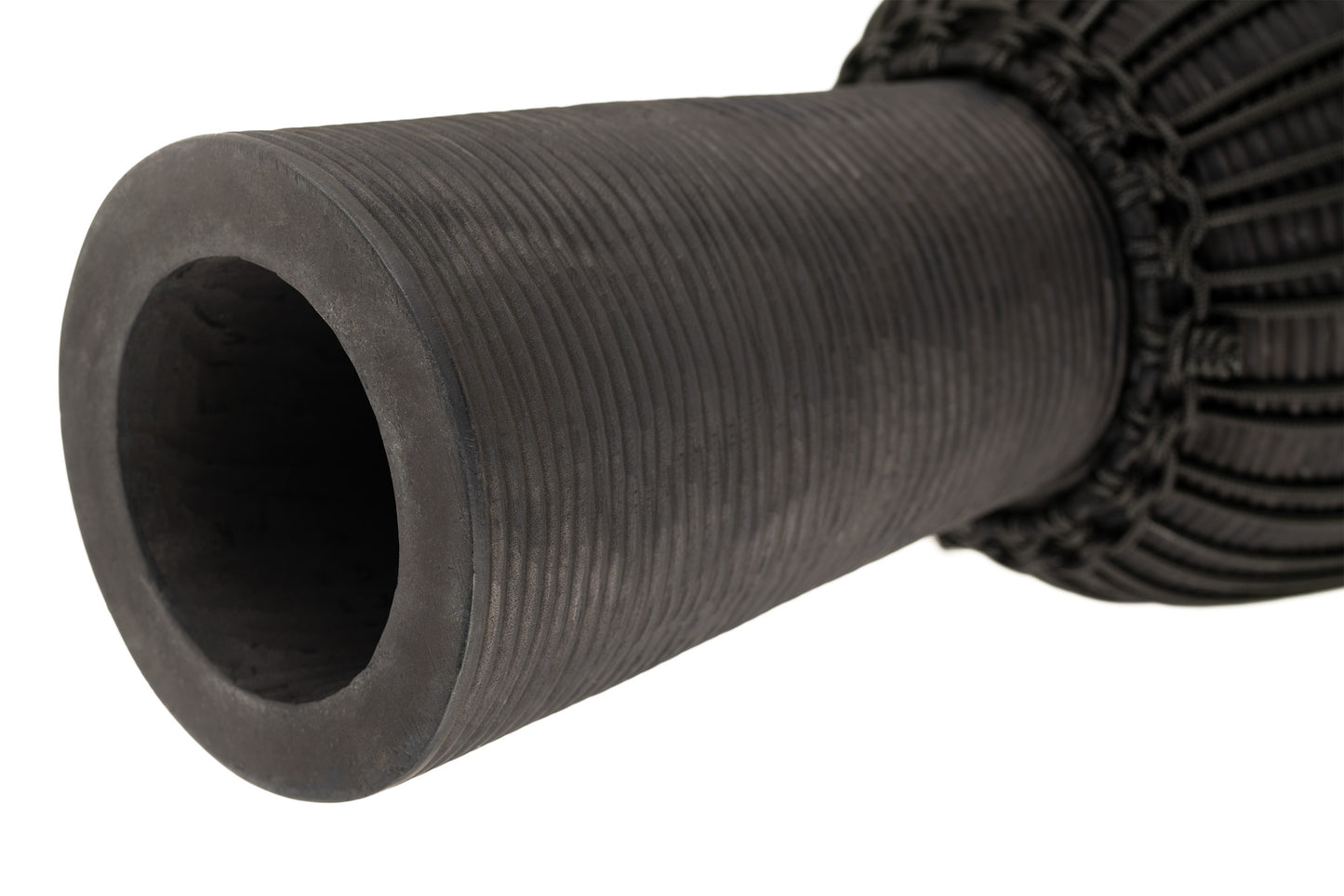 MEINL Percussion Headliner Rope Tuned Black River Series Djembe - 12"