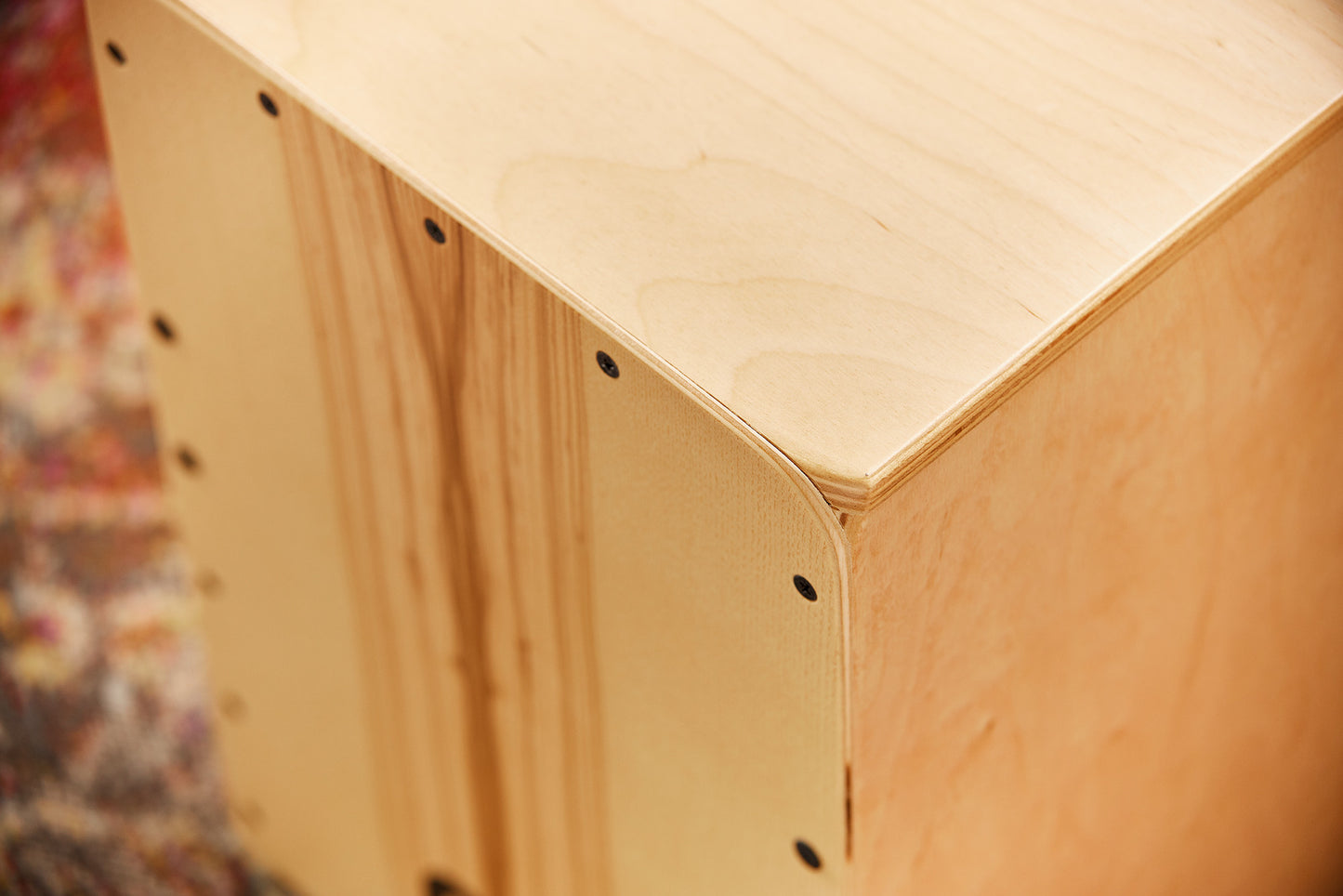 MEINL Percussion Snarecraft Series Snare Cajon 80 - Heart Ash