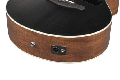 IBANEZ AE Akustikgitarre
6-String - Weathered Black Open Pore