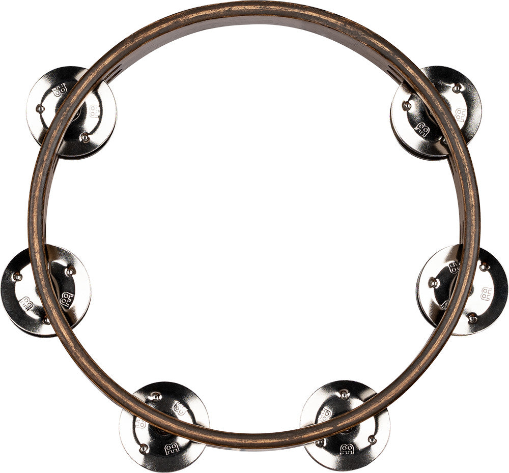 MEINL Percussion Compact Wood Series Tambourine - 8"