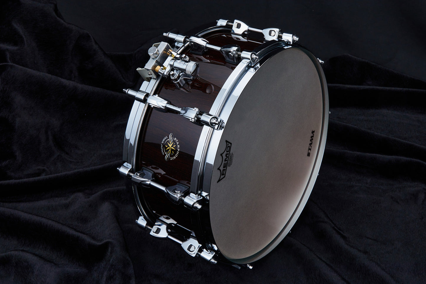 TAMA STARPHONIC Bubinga Bravura Concert Snaredrum 14" x 6" - Gloss Natural Cordia