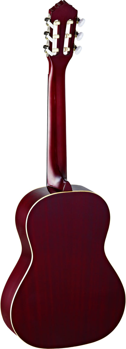 ORTEGA Family Series 1/2 Classical Guitar 6 String - Wine Red + Gigbag