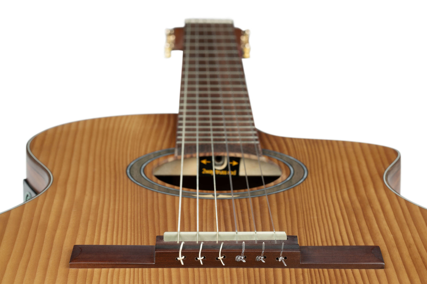 ORTEGA Thermo Series 4/4 Konzertgitarre 6-String - Dunkelbraun matt + Gigbag
