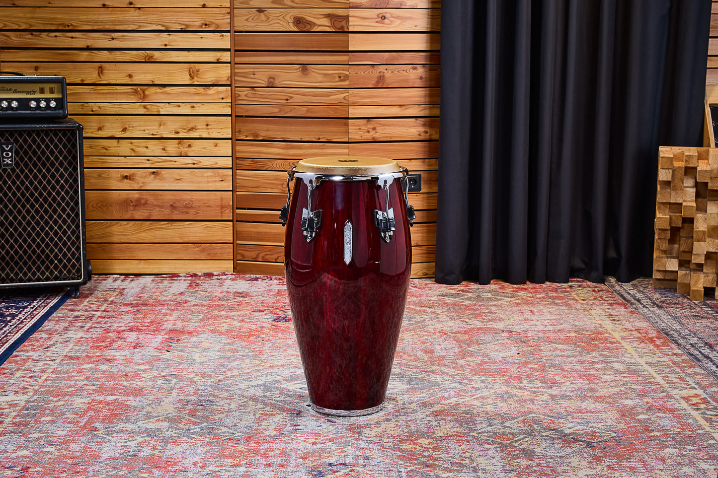 MEINL Percussion Marathon Exclusive Series Quinto 11" - Wine Red/Chrom HW