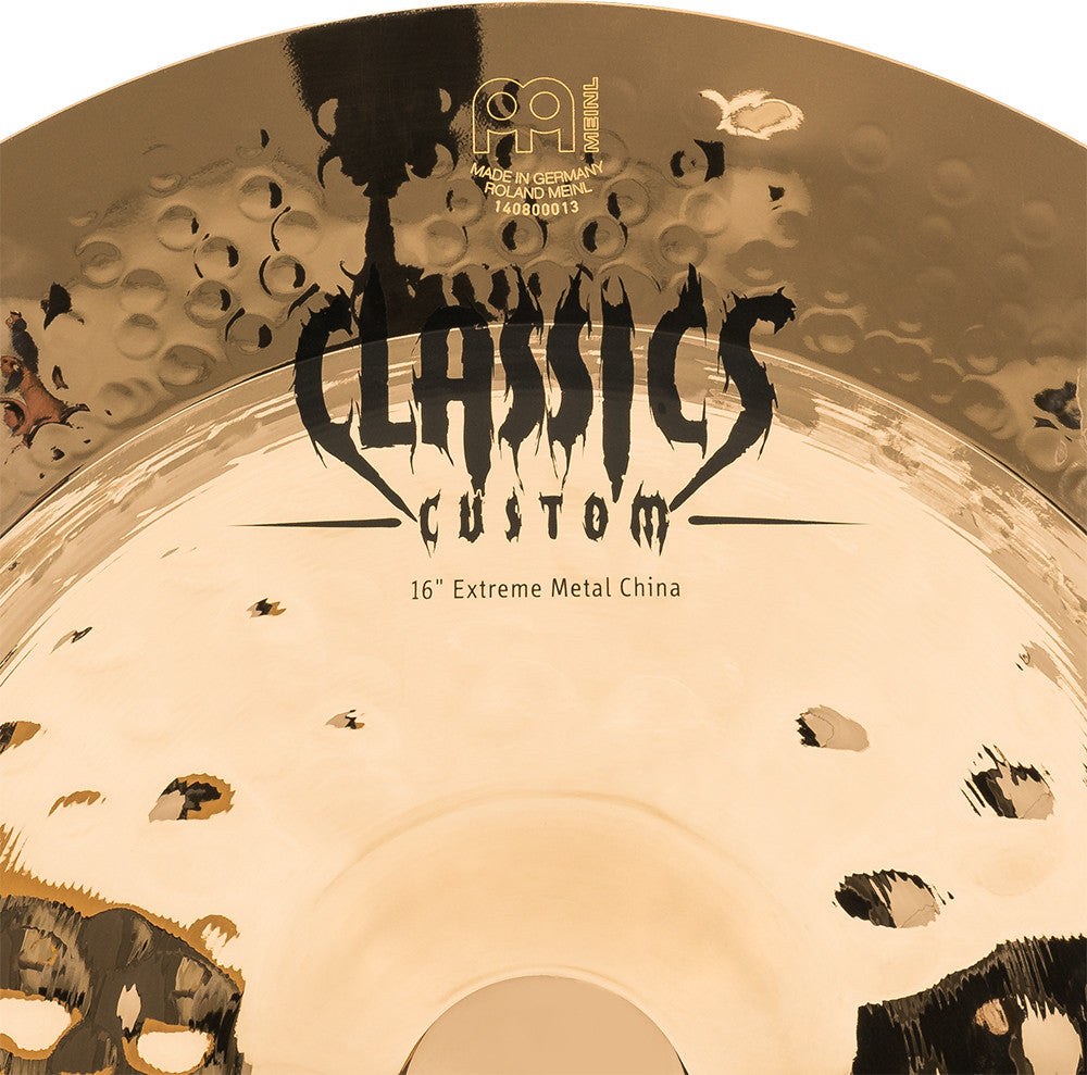 MEINL Cymbals Classics Custom Extreme Metal Series China - 16" Brilliant Finish
