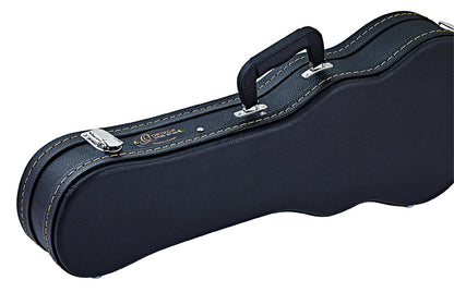 ORTEGA Economy Soprano-Ukulele-Hardcase - Black