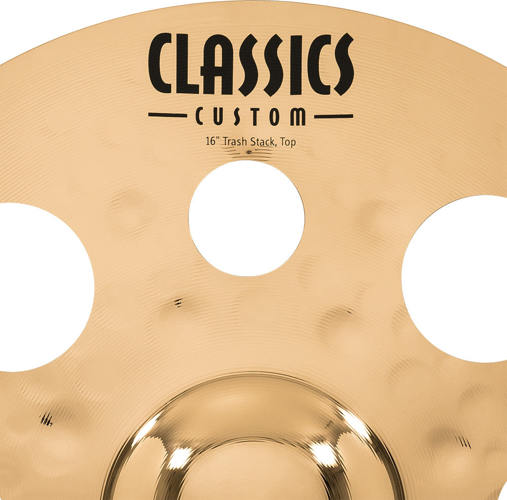 MEINL Cymbals Classics Custom Brilliant  Trash Stack - 16"