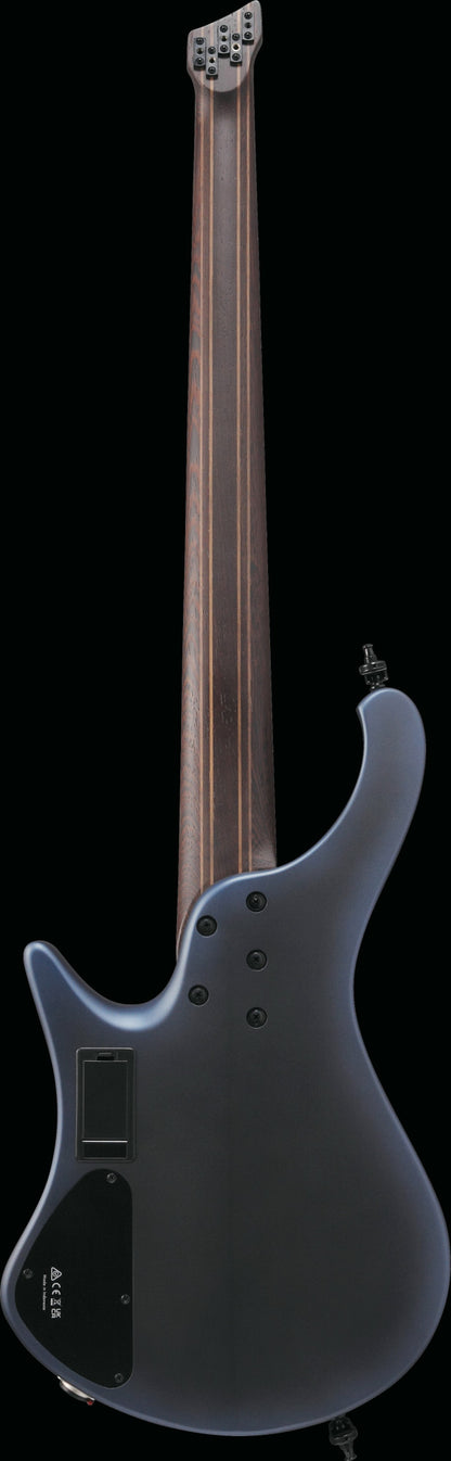 IBANEZ Bass Workshop EHB Electric Bass 5-String Multi Scale - Midnight Arctic Ocean Matte + Gig Bag