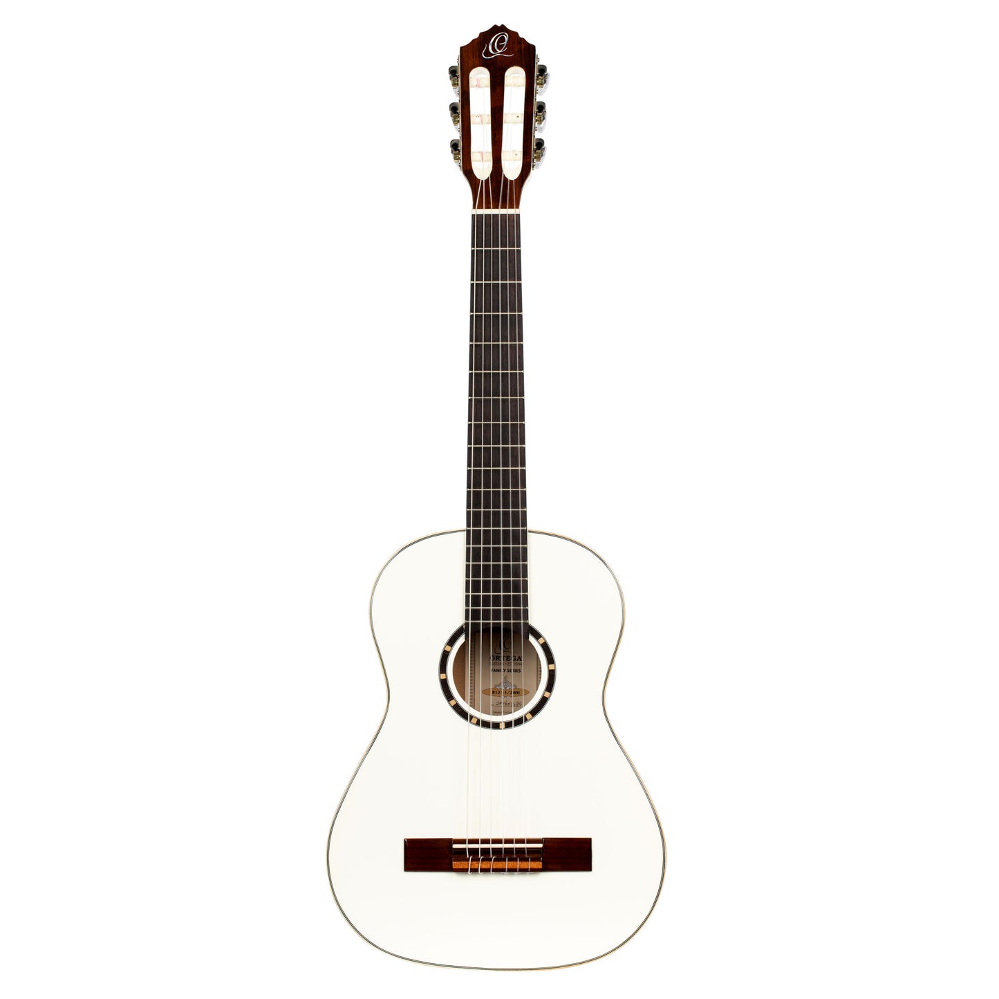 ORTEGA Family Series 1/2 Konzertgitarre 6 String - Weiß + Bag