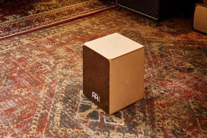 MEINL Percussion Jam Series Snare Cajon 50 - Burl Wood