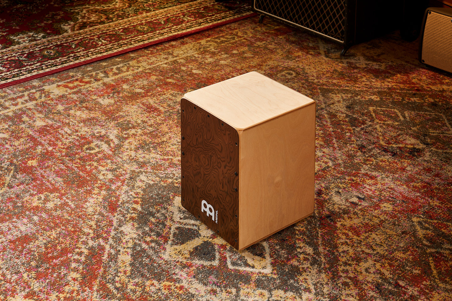MEINL Percussion Jam Series Snare Cajon 50 - Burl Wood