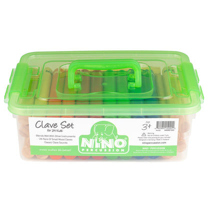 NINO Percussion Claves Box Set