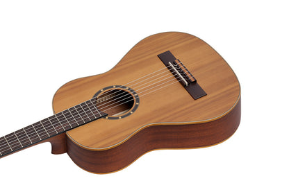 ORTEGA Family Series 1/2 Konzertgitarre 6 String Lefty - Zeder / Mahagoni Natur + Bag