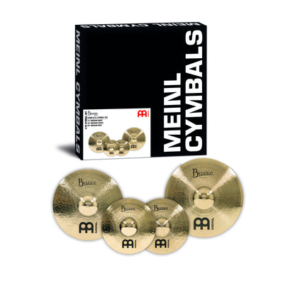 MEINL Cymbals Byzance Brilliant Complete Cymbal Set