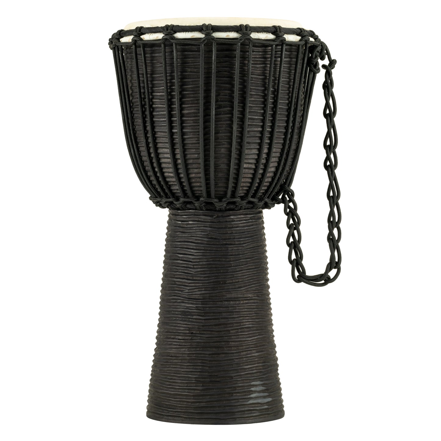 MEINL Percussion Headliner Rope Tuned Black River Series Djembe - 10"