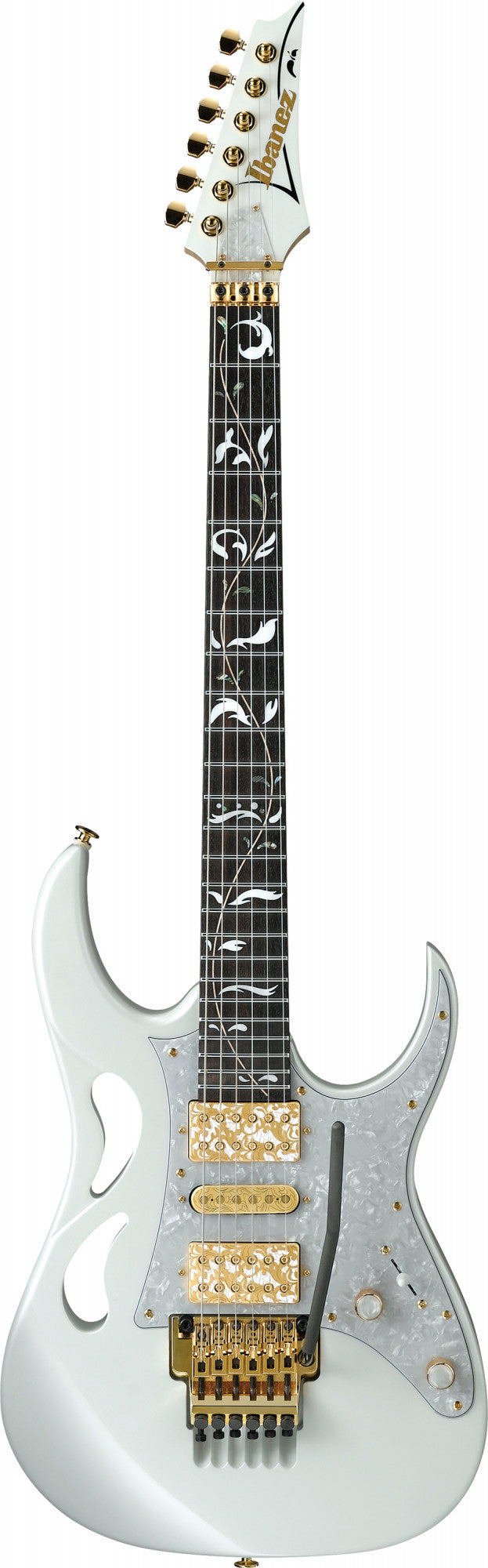 IBANEZ Steve Vai "PIA" Signature Edition E-Gitarre 6 String - Stallion White + Koffer M20RG