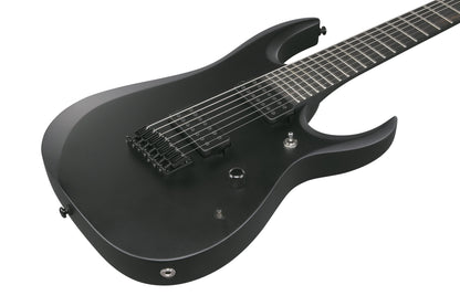 IBANEZ Iron Label RGD Electric Guitar 7-String - Black Flat