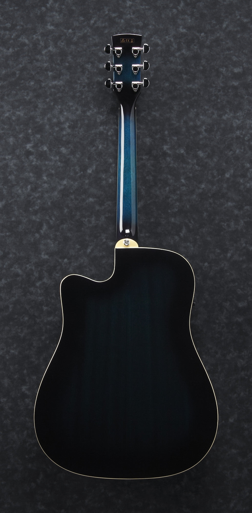 IBANEZ PF Performance Acoustic Guitar 6-String - Transparent Blue Sunburst
